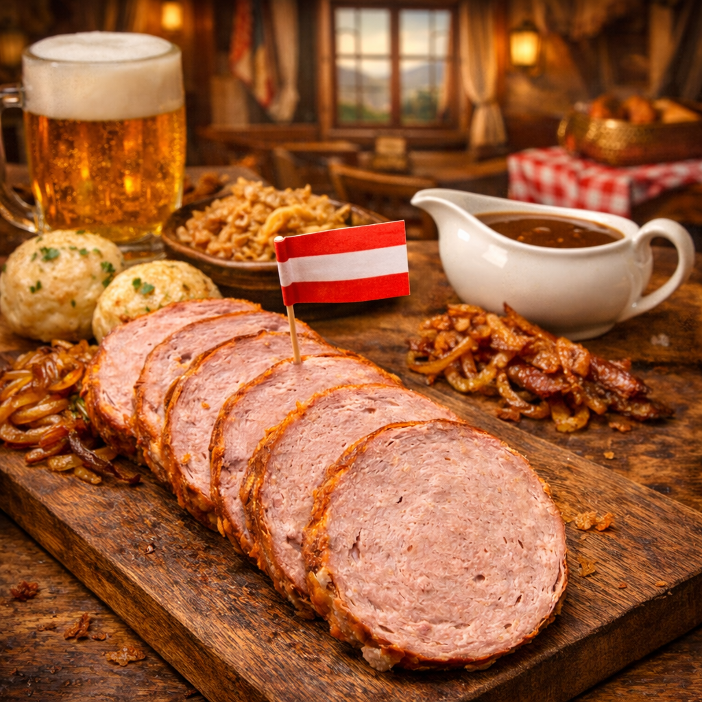Schweinsbraten Leberkäse im Glas von Flutschi