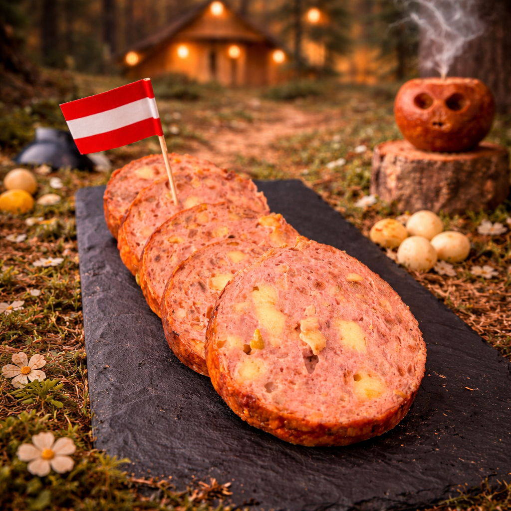Schneeflutschi Leberkäse im Glas Limited Edition von Flutschi